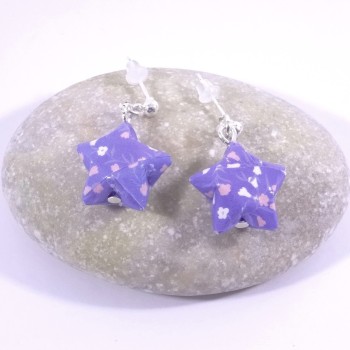 Boucles Origami Nova violet...