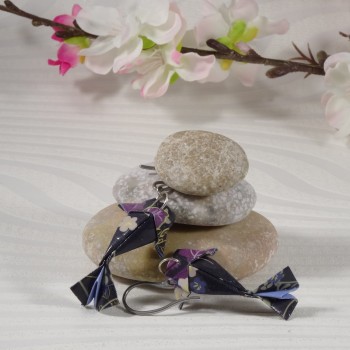 Boucles d’Oreilles Origami...