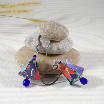 Boucles d’Oreilles Tulipes...