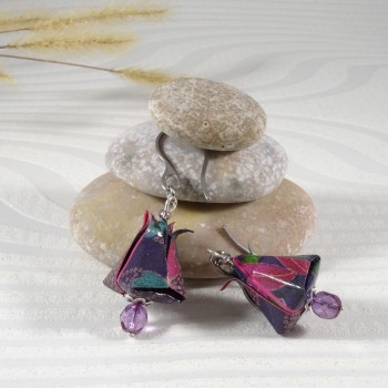 Boucles d’Oreilles Tulipes...