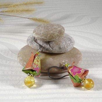 Boucles d’Oreilles Tulipes...