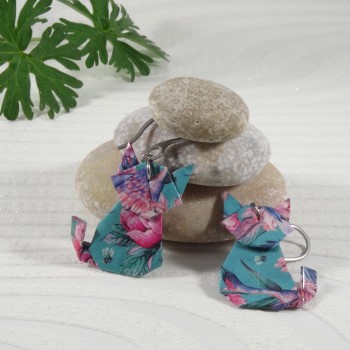Boucles d’Oreilles Origami...