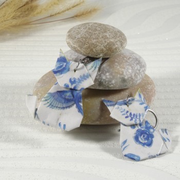 Boucles d’Oreilles Origami...