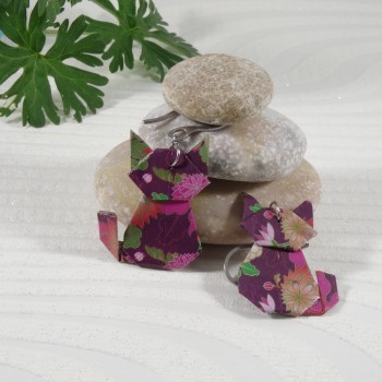 Boucles d’Oreilles Origami...