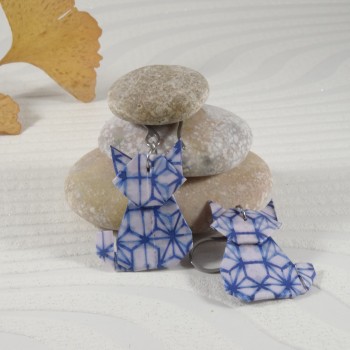 Boucles d’Oreilles Origami...