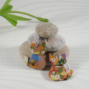 Boucles d’Oreilles Origami...
