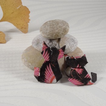 Boucles d’Oreilles Origami...