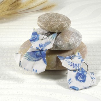 Boucles d’Oreilles Origami...