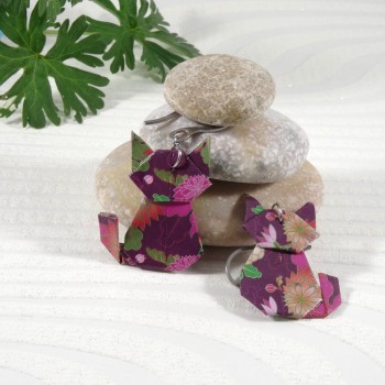 Boucles d’Oreilles Origami...