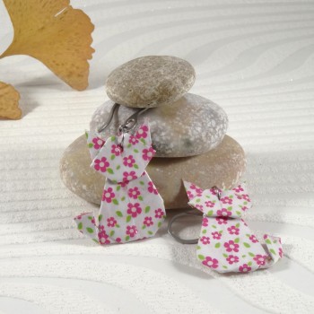 Boucles d’Oreilles Origami...