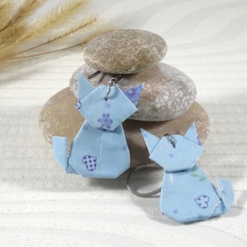 Boucles d’Oreilles Origami...