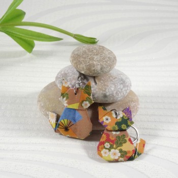 Boucles d’Oreilles Origami...