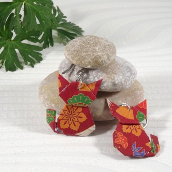 Boucles d’Oreilles Origami...