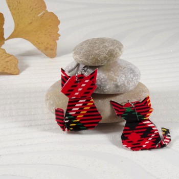 Boucles d’Oreilles Origami...