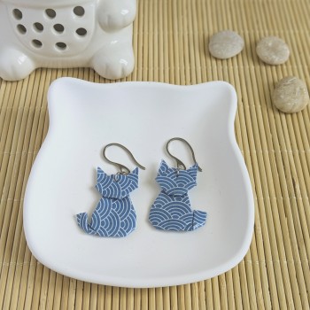 Boucles d’Oreilles Origami...